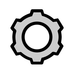 gear Color line icon