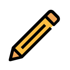 pencil Color line icon