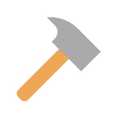 hammer flat icon