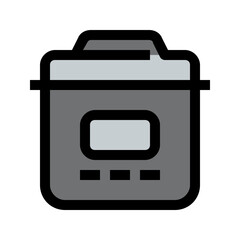 cooker Color line icon