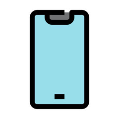 smartphone Color line icon