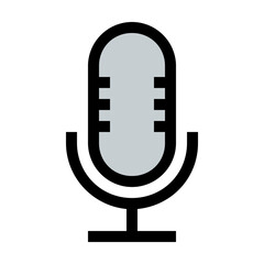 microphone Color line icon