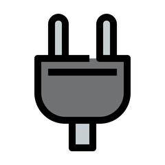 plug Color line icon