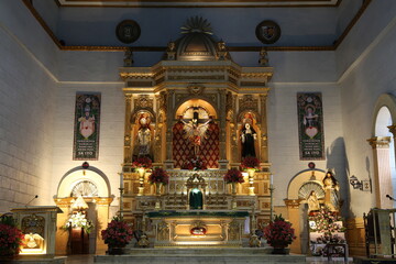 Fototapeta na wymiar Kirche des Heiligen Augustinus in Baliuag, Provinz Bulacan, Philippinen