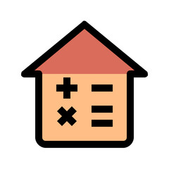 home Color line icon