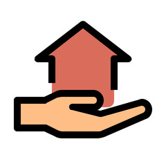 home Color line icon