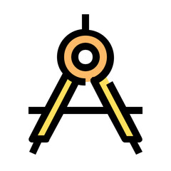 compass Color line icon