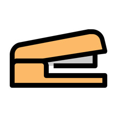 stapler Color line icon