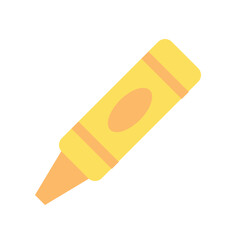 crayon flat icon