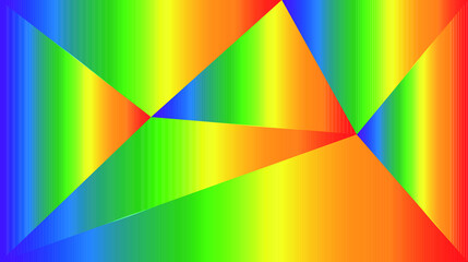 Lgbt Concept.Geometric shapes and LGBT colors,desktop wallpaper,EPS10