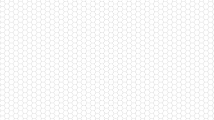 Fine honeycomb grid black and white