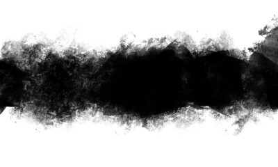 the abstract black space line of the ink sprayed on a white background. the grunge paint brush collection for creative street design.
