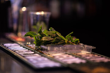 table in the restaurant