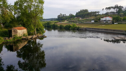 Obraz premium landscape with river
