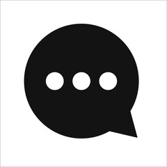 Fototapeta premium bubble talk icon