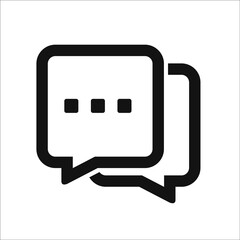 bubble talk icon