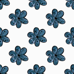 floral seamless watercolor pattern. spring ornament for printing on fabrics, paper, packaging, souvenirs, postcards