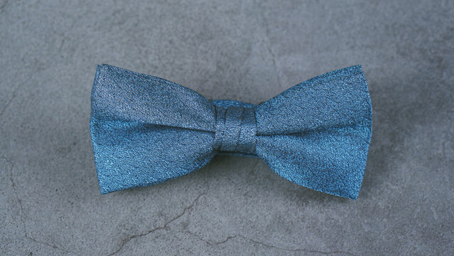 Blue Bow Tie