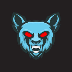 koala modern logo mascot template