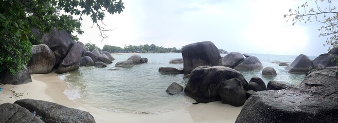 Indonesian beach Bangka Belitung