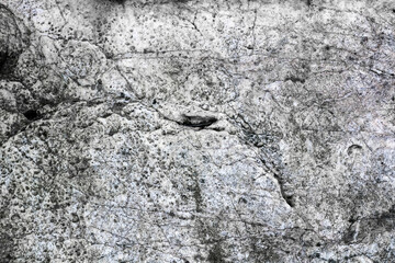 Stone pattern full frame, natural black and white, used as background.