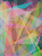 Blurred of polygon abstract rainbow illustrations background art style 