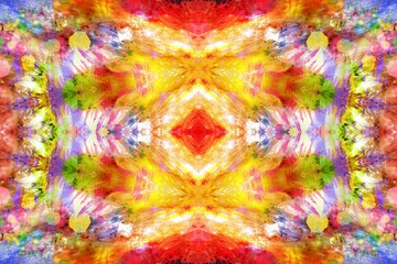 Colorful Abstract View Inside Dreams