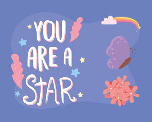 you are a star card