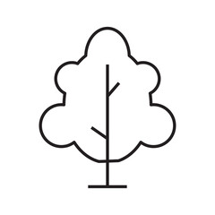 Tree line icon