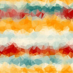 Seamless triangle pattern for surface pattern and print. High quality illustration. Colored stripes vivid trendy gradient swatch. Funky hipster contemporary graphic tile for background or textile.