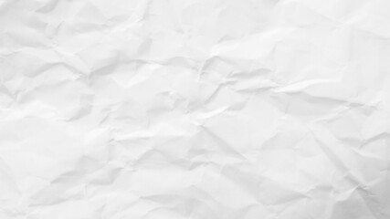White Paper Texture background. Crumpled white paper abstract shape background with space paper recycle for text