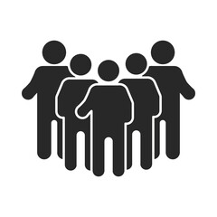 pictogram group of persons