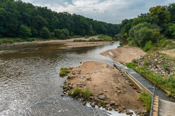 Hydroelectric Power Station on the Bóbr River in the City of Sagan (Polish: Żagań) © Damian Pawlos