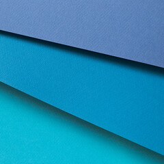 Abstract blue layered color paper background