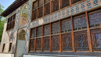 Palace of Shaki Khans in Shaki city Azerbaijan. Built in18th century