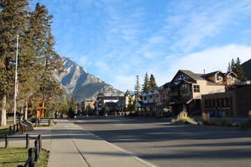 Calm On Banff Ave, Banff National Park, Alberta
