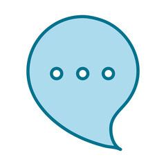 speech bubble message