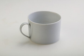 Empty cup for tea or coffee