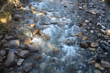 Flow Of The Creek, Banff National Park, Alberta