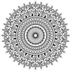 beautiful Mandala Design rangoli