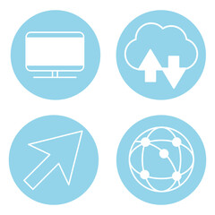 web connection icons