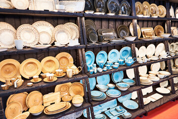 Ceramic and clay tableware