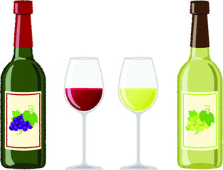 ワインのイラスト