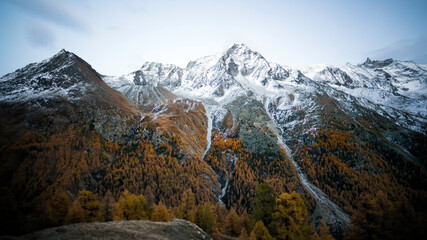 Premières neiges d'automne