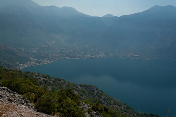 view from the top of the mountain