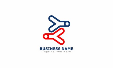 arrow concept design business logo
