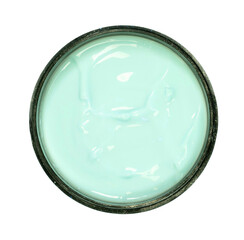 Creamy lotion isolated