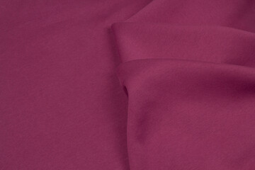 Texture of the fabric swirling in a whirlpool.  cloth background. Web article template. Long header banner format. Sale coupon. Visit card. Your information. Text space.