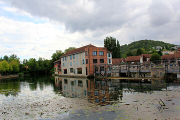 Obraz premium village de Bar sur Aube, France