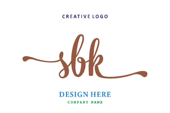 SBK lettering logo is simple, easy to understand and authoritative